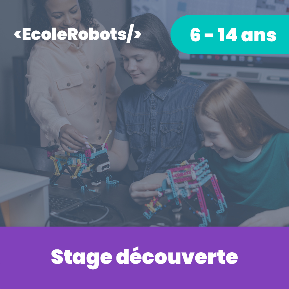 Ateliers de robotique pour enfants et ados – KidsRobots propose des  ateliers ludiques et éducatifs à la robotique à partir de 6 ans